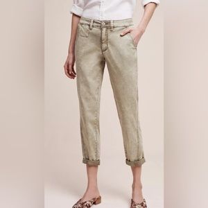 Anthropologie Relaxed Chino Pants